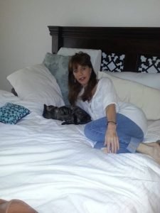 Jana and cat
