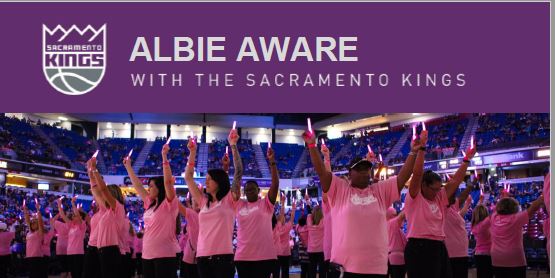 Pink in the Paint with the Sacramento Kings