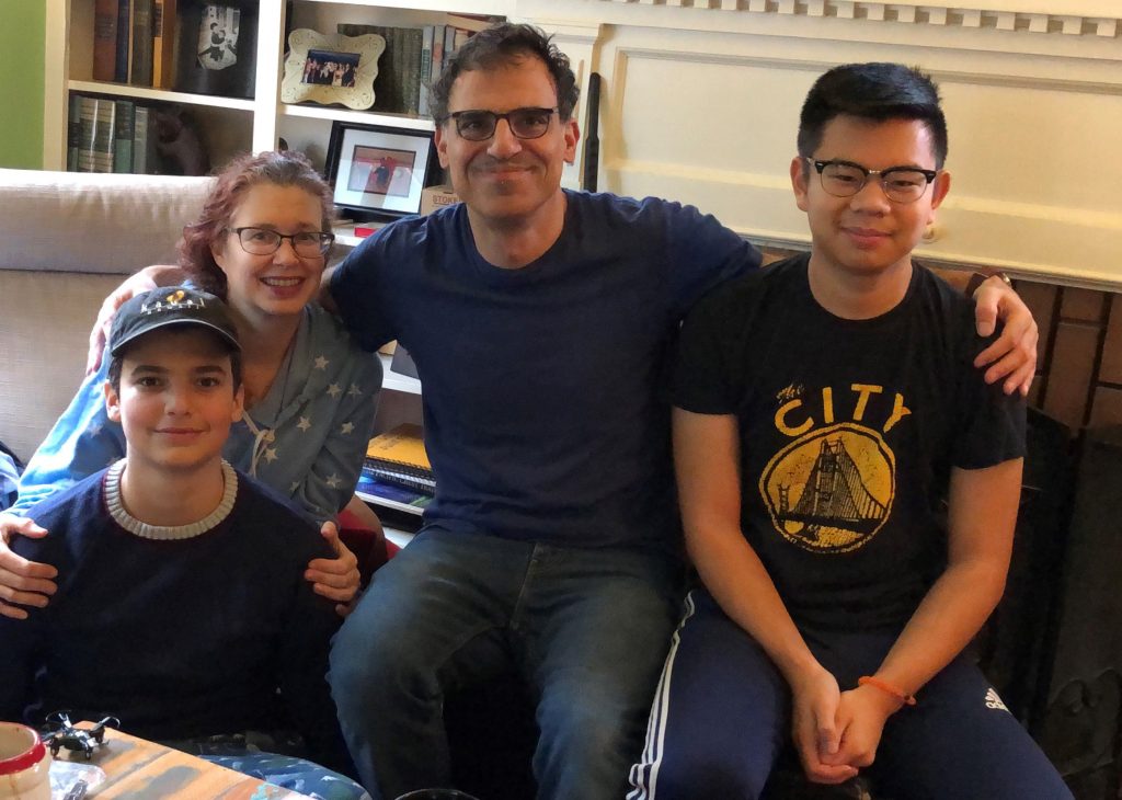 Keith Thomajan and family