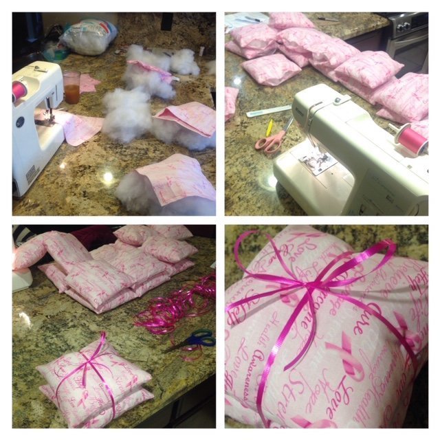 Breast Cancer Pillows