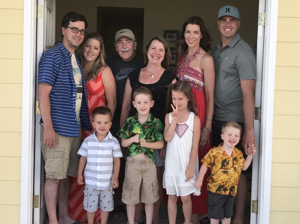 Jan Cronin and family