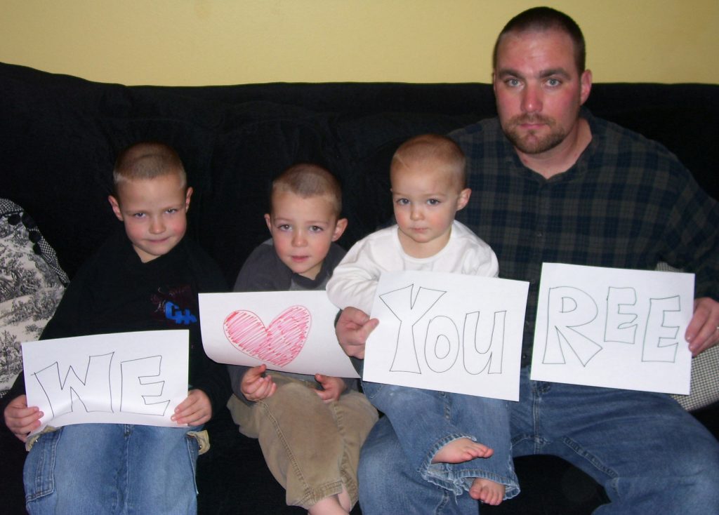 Cheri Andrew's family