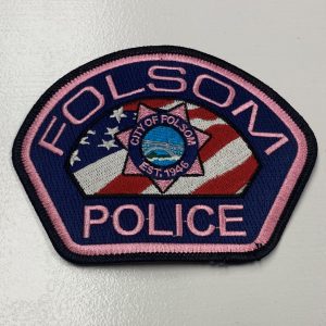 Folsom Police Department Pink Patch